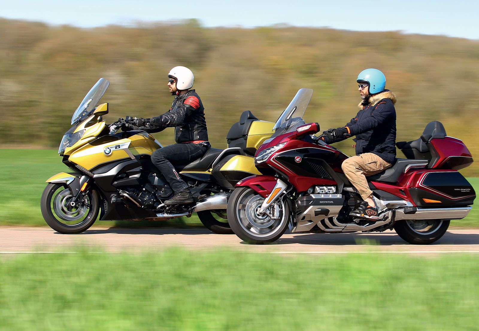 BMW K1600 GRAND AMERICA VS HONDA GOLD WING Box'rMag